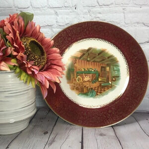 Vintage Imperial Salem china service Plate